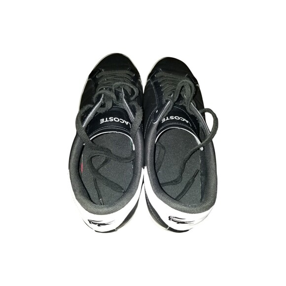 Lacoste Men's  BL 21 Synthetic Leather Shoes 7-40SMA0060312 - Black/White - Picture 9 of 11